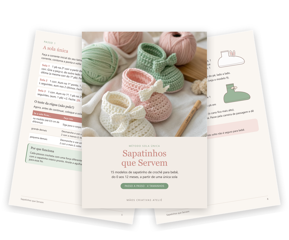 O PDF Sapatinhos que Servem por dentro